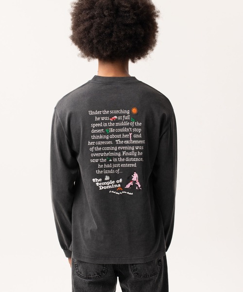 Carne Bollente（カルネボレンテ）の「【CARNE BOLLENTE】THE TEMPLE OF DOMINA L/S TEE（Tシャツ/カットソー・レディース・ブラック/イエロー・M/S/L）」の2枚目の写真