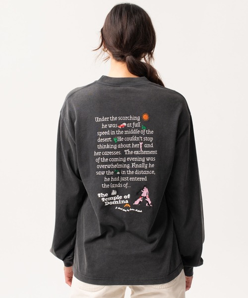 Carne Bollente（カルネボレンテ）の「【CARNE BOLLENTE】THE TEMPLE OF DOMINA L/S TEE（Tシャツ/カットソー・レディース・ブラック/イエロー・M/S/L）」の5枚目の写真