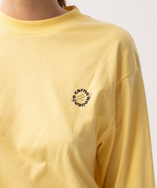 Carne Bollente（カルネボレンテ）の「【CARNE BOLLENTE】THE TEMPLE OF DOMINA L/S TEE（Tシャツ/カットソー・レディース・ブラック/イエロー・M/S/L）」の6枚目の写真