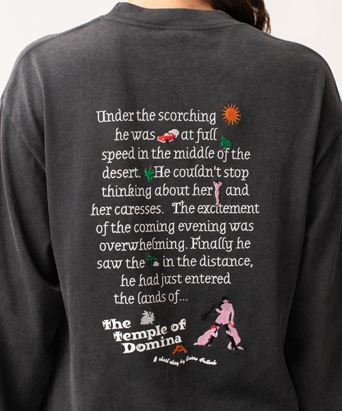 Carne Bollente（カルネボレンテ）の「【CARNE BOLLENTE】THE TEMPLE OF DOMINA L/S TEE（Tシャツ/カットソー・レディース・ブラック/イエロー・M/S/L）」の12枚目の写真
