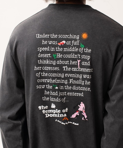 Carne Bollente（カルネボレンテ）の「【CARNE BOLLENTE】THE TEMPLE OF DOMINA L/S TEE（Tシャツ/カットソー・レディース・ブラック/イエロー・M/S/L）」の14枚目の写真
