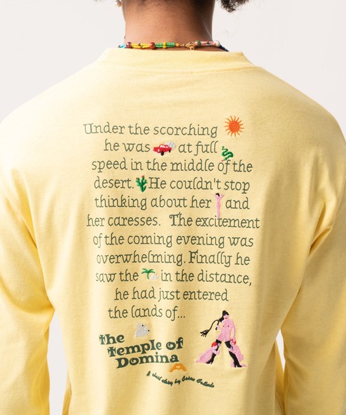 Carne Bollente（カルネボレンテ）の「【CARNE BOLLENTE】THE TEMPLE OF DOMINA L/S TEE（Tシャツ/カットソー・レディース・ブラック/イエロー・M/S/L）」の18枚目の写真