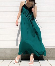 Q | バックシャンキャミワンピース(ワンピース)