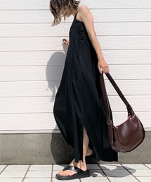 Q | バックシャンキャミワンピース(ワンピース)