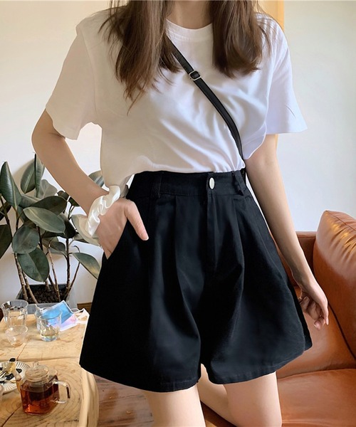 Jewelobe(ジュエローブ)の「キュロットショートパンツ(その他パンツ・レディース・ホワイト/ブラック/パープル・FREE)」の12枚目の写真