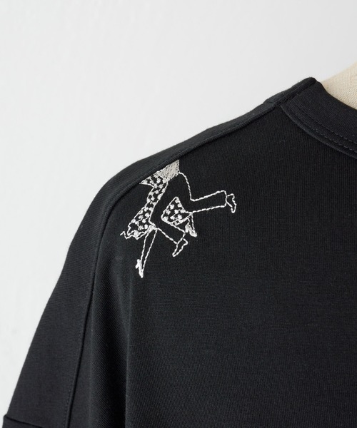 BEARDSLEY（ビアズリー）の「アルゼンチン Tシャツ（Tシャツ/カットソー・レディース・ブラック・FREE）」の6枚目の写真