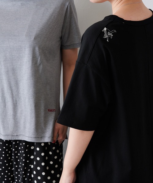 BEARDSLEY（ビアズリー）の「アルゼンチン Tシャツ（Tシャツ/カットソー・レディース・ブラック・FREE）」の18枚目の写真