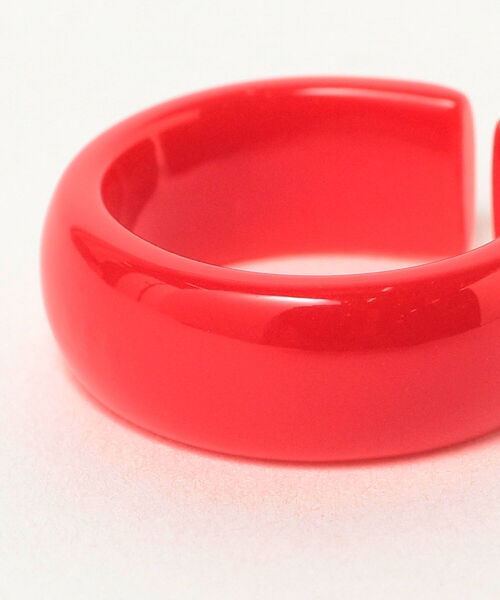 BEAMS BOY（ビームスボーイ）の「BEAMS BOY / アクリル リング 3P（リング・レディース・ホワイト/レッド/イエロー/ブルー/グリーン/パープル・ONE SIZE）」の10枚目の写真