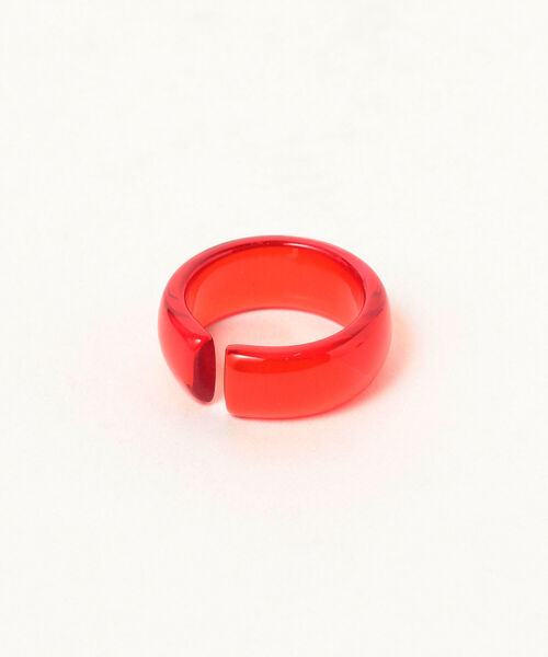 BEAMS BOY（ビームスボーイ）の「BEAMS BOY / アクリル リング 3P（リング・レディース・ホワイト/レッド/イエロー/ブルー/グリーン/パープル・ONE SIZE）」の12枚目の写真