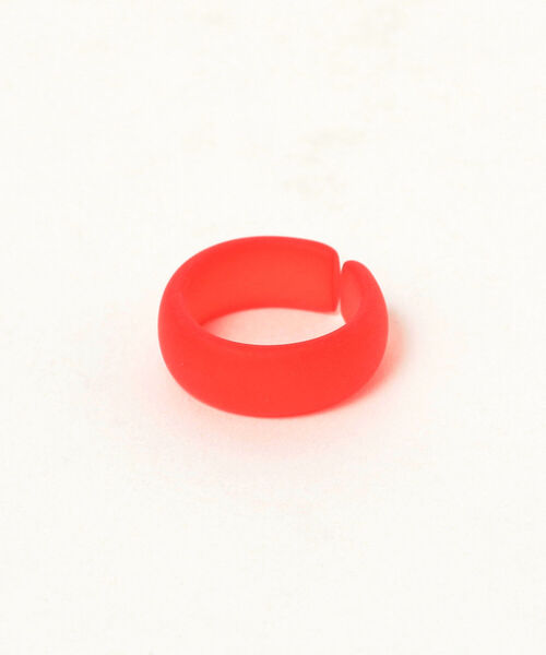 BEAMS BOY（ビームスボーイ）の「BEAMS BOY / アクリル リング 3P（リング・レディース・ホワイト/レッド/イエロー/ブルー/グリーン/パープル・ONE SIZE）」の14枚目の写真