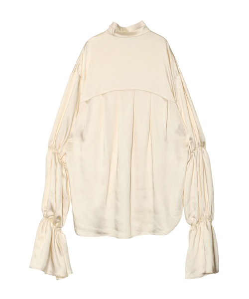 PAMEO POSE（パメオポーズ）の「Meta Blouse（シャツ/ブラウス・レディース・ホワイト/ブラック・FREE）」の19枚目の写真