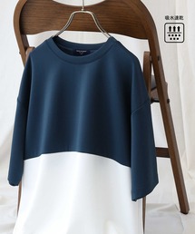 BACK NUMBER | 【BACK NUMBER】速乾バイカラーＴシャツ / 吸水速乾(Tシャツ/カットソー)