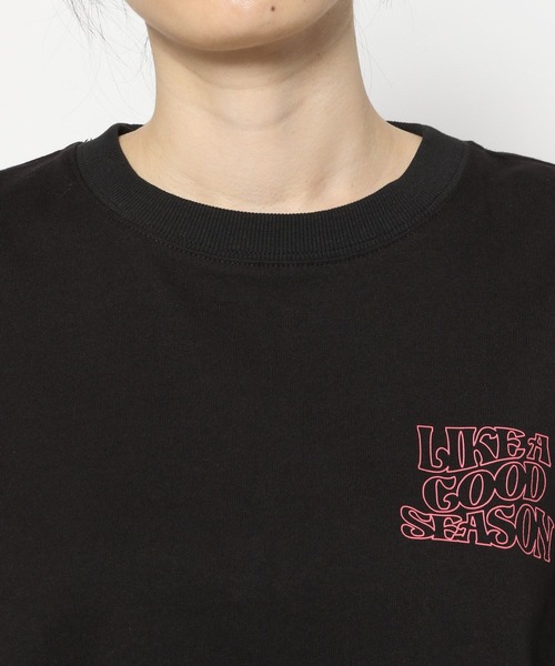 PAGEBOY（ページボーイ）の「BIGロゴロンT（Tシャツ/カットソー・レディース・ブラック/オフホワイト/ブルー・FREE）」の13枚目の写真