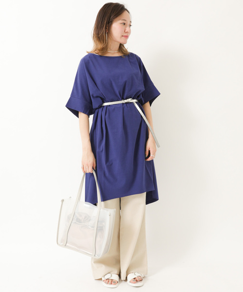 ブランド古着 ドルマンスリーブワンピース ワンピース Earth Music Ecology アースミュージックアンドエコロジー のファッション通販 Zozoused