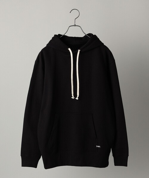 【WEB限定】SHIPS: マイクロ SHIPS 刺繍 ロゴ 裏毛 スウェット プルオーバーパーカー（パーカー）｜SHIPS（シップス）