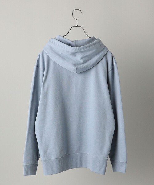 【WEB限定】SHIPS: マイクロ SHIPS 刺繍 ロゴ 裏毛 スウェット プルオーバーパーカー（パーカー）｜SHIPS（シップス）