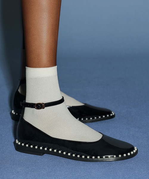 ALAÏA バレリーナストラップ シューズ 36 ALAÏA バレリーナストラップ シューズ 36