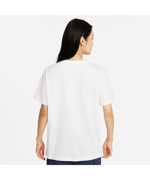 NIKE（ナイキ）の「NIKE AS W NSW BF TEE CRAFT ナイキ ウィメンズ NSW BF クラフト S/S Tシャツ（Tシャツ/カットソー・レディース・ホワイト/ブラック・S/M/L/XL/XXL）」の7枚目の写真