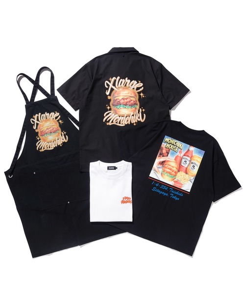 XLARGE（エクストララージ）の「XLARGE × MONICHIKI APRON/ メンズ　グラフィック　ロゴ　エプロン（その他小物・メンズ・ブラック・ONE SIZE）」の6枚目の写真