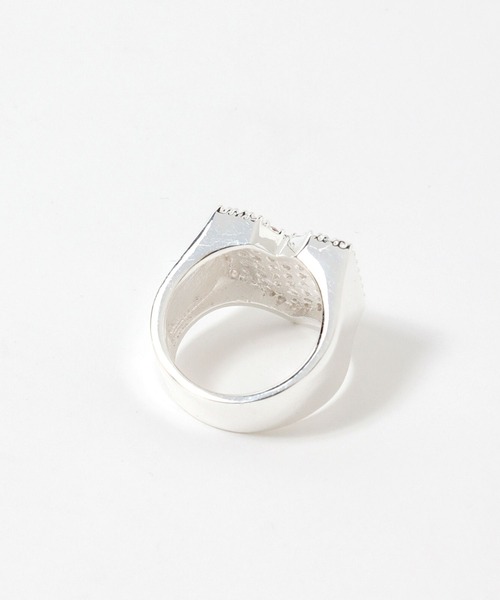 PAGEBOY（ページボーイ）の「ハートモチーフリング（リング・レディース・シルバー・FREE）」の3枚目の写真