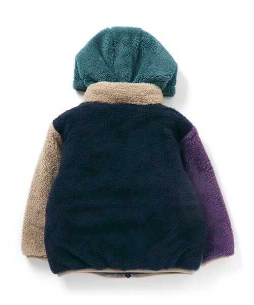 BREEZE（ブリーズ）の「中綿ボアリバーシブルブルゾン（ブルゾン・キッズ・ベージュ/ブラック/ブルー/ピンク/イエロー・110/120/130/140/100/80/90）」の21枚目の写真