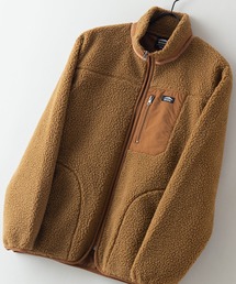 【OUTDOOR PRODUCTS/アウトドアプロダクツ】防風ボアスタンドカラ―ブルゾン ボアフリースジャケット モコモコ