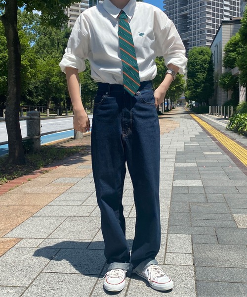 PairPair（ペアペア）の「ネクタイ付きシャツ（シャツ/ブラウス・メンズ・ブラック/ネイビー/グリーン・MEDIUM/LARGE）」の5枚目の写真