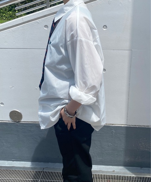 PairPair（ペアペア）の「ネクタイ付きシャツ（シャツ/ブラウス・メンズ・ブラック/ネイビー/グリーン・MEDIUM/LARGE）」の19枚目の写真