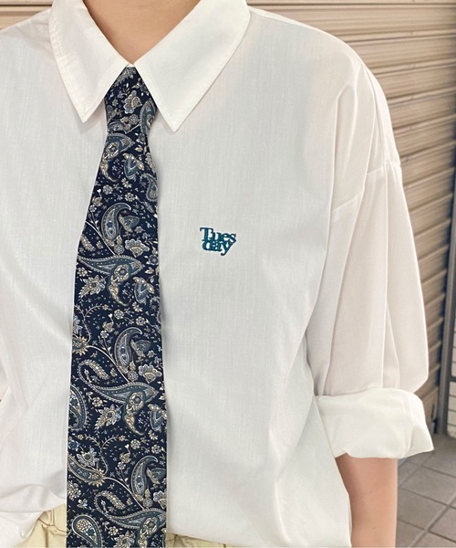 PairPair（ペアペア）の「ネクタイ付きシャツ（シャツ/ブラウス・メンズ・ブラック/ネイビー/グリーン・MEDIUM/LARGE）」の17枚目の写真