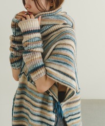 Kastane | 【2022AWカタログ掲載アイテム/SETアイテム】マルチボーダーニット3pieceセット(ニット/セーター)