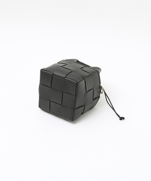 maison-vincent（メゾンヴァンサン）の「【MaisonVincent】巾着ハンドバッグ（ハンドバッグ・レディース・ブラック/ラベンダー・フリー）」の18枚目の写真