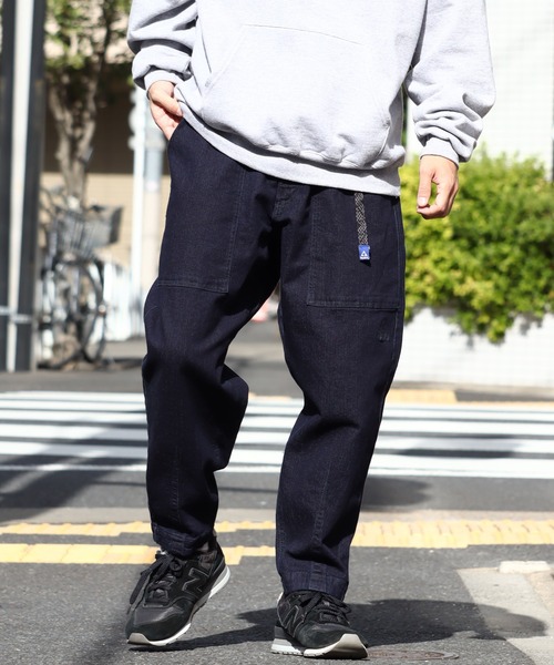 GERRY（ジェリー）の「【GERRY/ジェリー】ストレッチデニム＆チノベーカークライミングバルーンパンツ（デニムパンツ・メンズ・ブラック/ベージュ/カーキ/インディゴブルー/ライトインディゴブルー/ダークインディゴブルー/ダークベージュ/ブラック系その他/ブルー系その他/アイボリー・LL/S/M/L）」の8枚目の写真