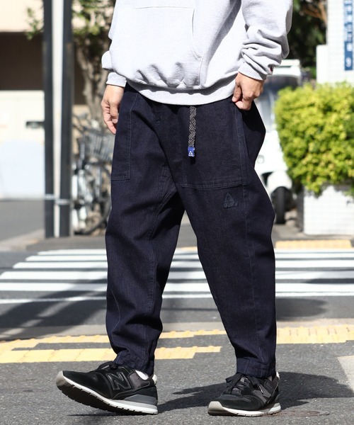 GERRY（ジェリー）の「【GERRY/ジェリー】ストレッチデニム＆チノベーカークライミングバルーンパンツ（デニムパンツ・メンズ・ブラック/ベージュ/カーキ/インディゴブルー/ライトインディゴブルー/ダークインディゴブルー/ダークベージュ/ブラック系その他/ブルー系その他/アイボリー・LL/S/M/L）」の12枚目の写真