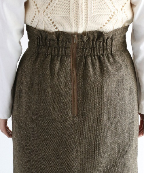 cepo(セポ)の「ツイードライクタイトスカート セットアップ可能(スカート・レディース・ブラウン/グレー・M)」の16枚目の写真