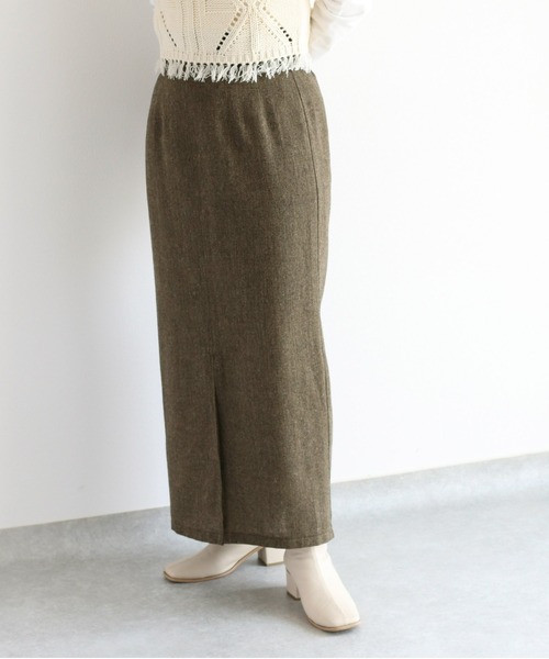 cepo(セポ)の「ツイードライクタイトスカート セットアップ可能(スカート・レディース・ブラウン/グレー・M)」の15枚目の写真