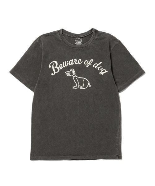 BEAMS T（ビームスティー）の「Mixta / BEWARE DOG Tシャツ（Tシャツ/カットソー・メンズ・ブラック・MEDIUM/SMALL/X-LARGE/LARGE）」の6枚目の写真