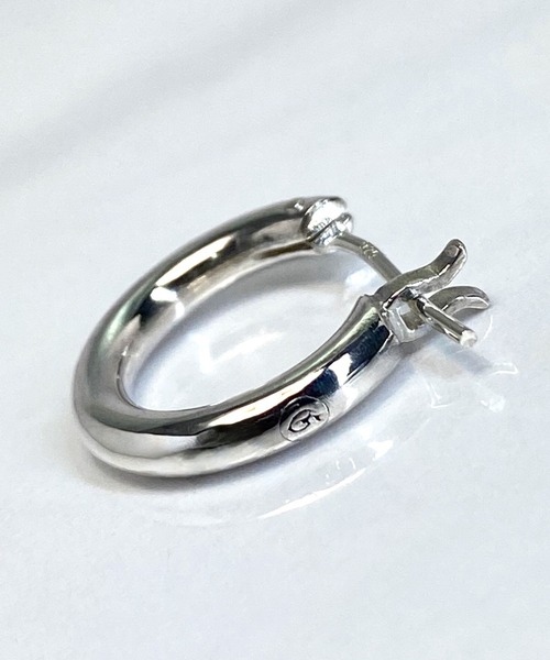 THE MILES(ザ マイルズ)の「GODSIZE ゴッドサイズ GS033ER PLAIN HOOP プレーンフープピアス(ピアス(片耳用)・メンズ・シルバー・FREE)」の6枚目の写真