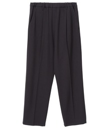 Plantation プランテーション ソフトレーヨン ガウチョパンツ ブラック プランテーション 21SS ソフトレーヨン ワイドパンツ ガウチョ