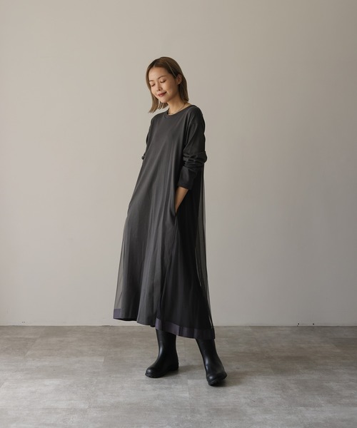 HERENCIA（ヘレンチア）の「バックチュール ロングスリーブ