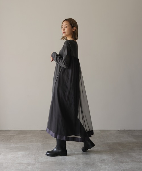 HERENCIA（ヘレンチア）の「バックチュール ロングスリーブ