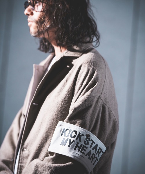NOISESCAPE(ノイズスケープ)の「mj8860- So wide on the whole chesterfield coat チェスターコート(チェスターコート・メンズ・ブラック/ベージュ/アイボリー・S/M/L)」の10枚目の写真