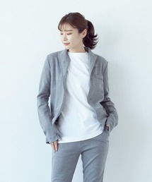 VIBGYOR（ヴィブジョー）の「カルゼイタリアンジャケット(BL)（テーラードジャケット）」