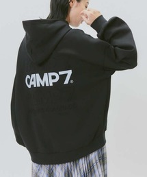 CAMP7 | 【CAMP7】３段ロゴエンボスパーカー(パーカー)