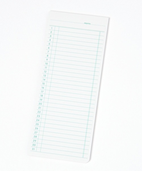 HIGHTIDE（ハイタイド）の「【HIGHTIDE(ハイタイド)】ペンコ スティッキーメモパッド マンスリー（手帳/メモ帳・レディース・イエロー/ピンク/ホワイト・0）」の2枚目の写真