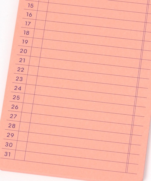 HIGHTIDE（ハイタイド）の「【HIGHTIDE(ハイタイド)】ペンコ スティッキーメモパッド マンスリー（手帳/メモ帳・レディース・イエロー/ピンク/ホワイト・0）」の6枚目の写真