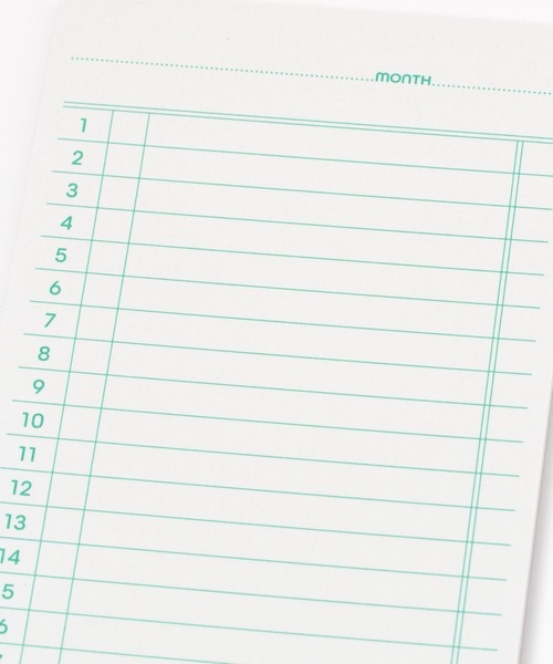 HIGHTIDE（ハイタイド）の「【HIGHTIDE(ハイタイド)】ペンコ スティッキーメモパッド マンスリー（手帳/メモ帳・レディース・イエロー/ピンク/ホワイト・0）」の8枚目の写真