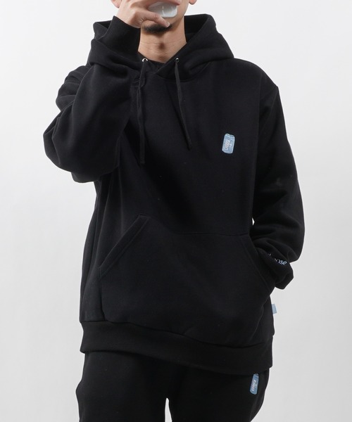 CHOOSE(チューズ)の「CHOOSE 裏起毛 カン刺繍 プルパーカー 【セットアップ対応】 / ヘビーウェイト スウェット パーカー(パーカー・メンズ・ネイビー/ブラック/グレー・M/L/XL)」の7枚目の写真