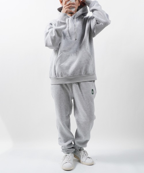 CHOOSE(チューズ)の「CHOOSE 裏起毛 カン刺繍 プルパーカー 【セットアップ対応】 / ヘビーウェイト スウェット パーカー(パーカー・メンズ・ネイビー/ブラック/グレー・M/L/XL)」の21枚目の写真