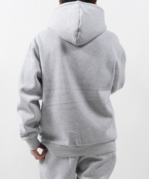 CHOOSE(チューズ)の「CHOOSE 裏起毛 カン刺繍 プルパーカー 【セットアップ対応】 / ヘビーウェイト スウェット パーカー(パーカー・メンズ・ネイビー/ブラック/グレー・M/L/XL)」の15枚目の写真