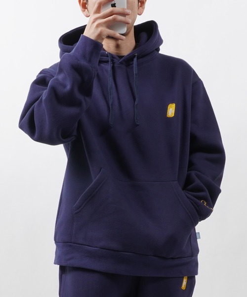 CHOOSE(チューズ)の「CHOOSE 裏起毛 カン刺繍 プルパーカー 【セットアップ対応】 / ヘビーウェイト スウェット パーカー(パーカー・メンズ・ネイビー/ブラック/グレー・M/L/XL)」の8枚目の写真